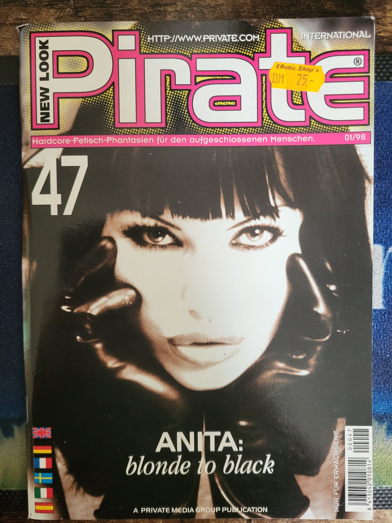 Pirate Magazine No 47 Small Format.. 1998 European Hardcore Magazine