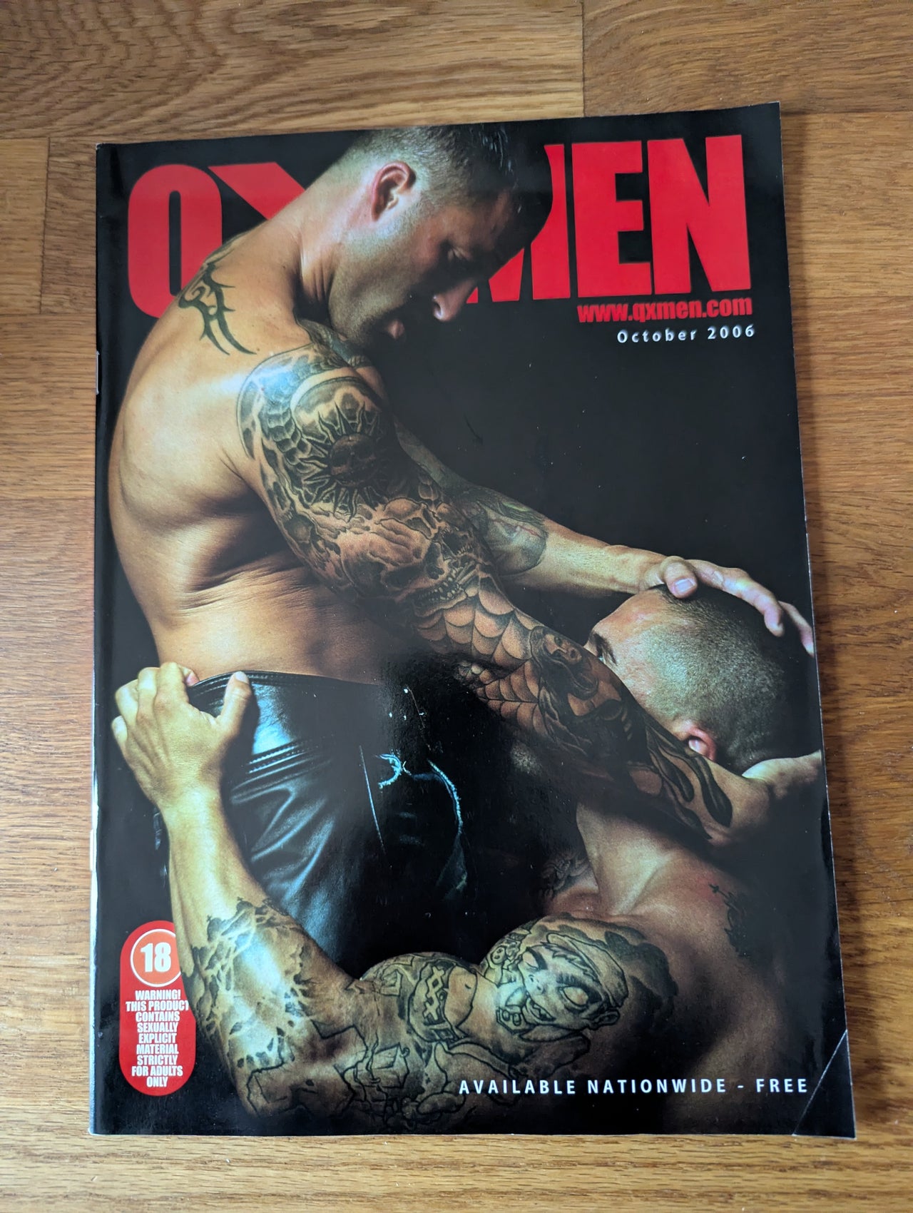 QX Men UK Gay Magazine October 2006