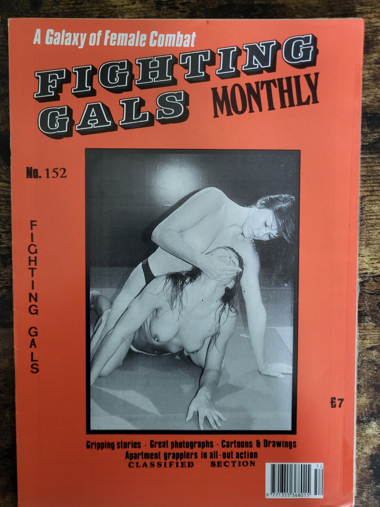 Fighting Gals Monthly Magazine No 152.. Female Combat Magazine