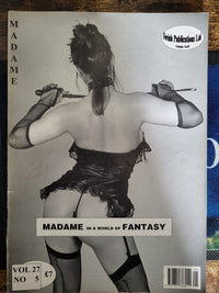 Madame In A World Of Fantasy Magazine Vol 27 No 5.. Vintage UK Female Domination Magazine