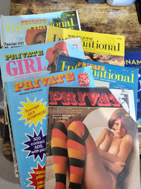Private And Private Girl Magazines × 6.. Slight Damaged