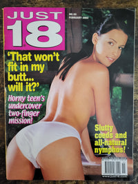 Just 18 Magazine No 55 February 2002.. US Teen Magazine