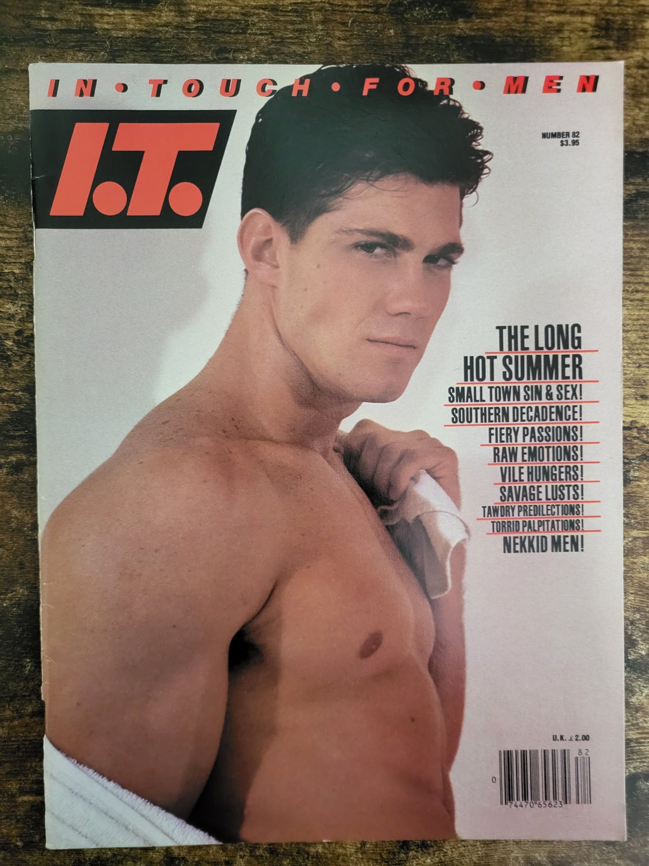 In Touch For Men Magazine No 82.. 1983 US Gay Magazine