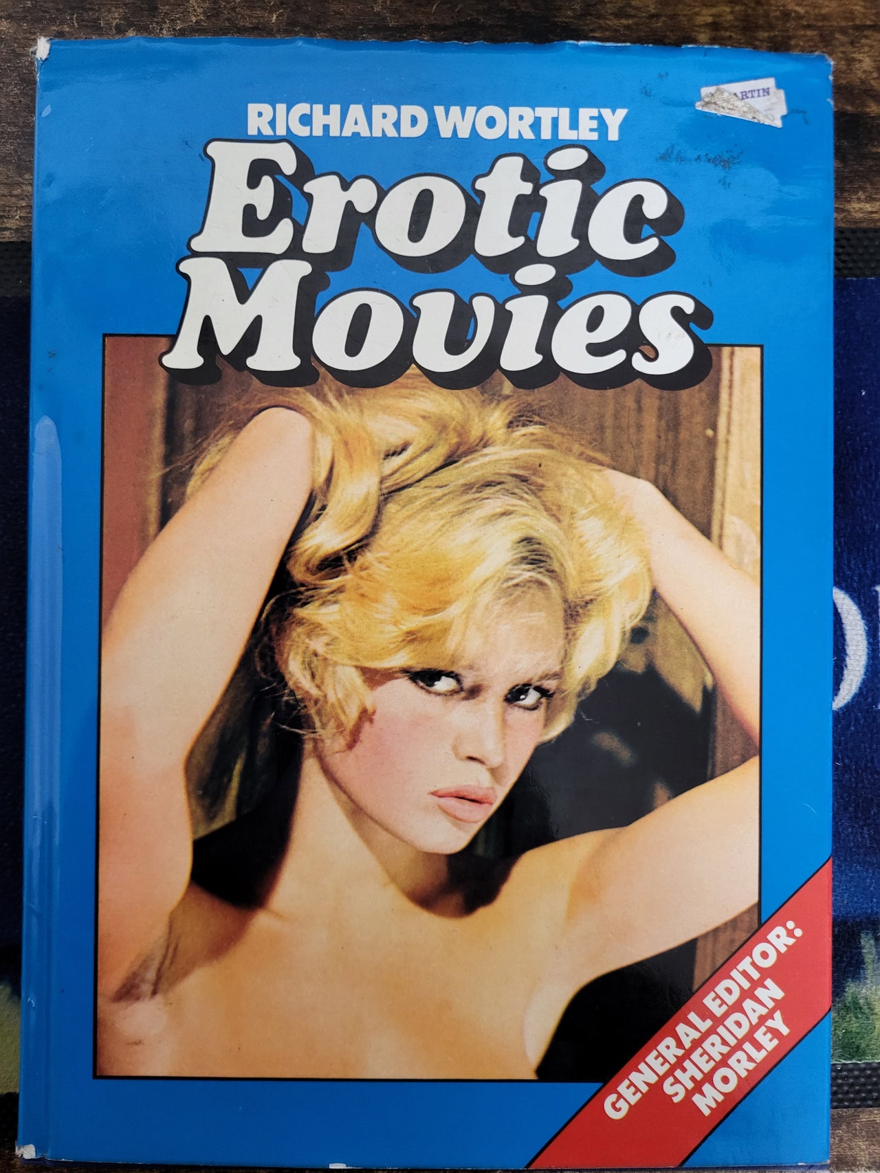 Erotic Movies Hardback Book By Richard Wortley 1975