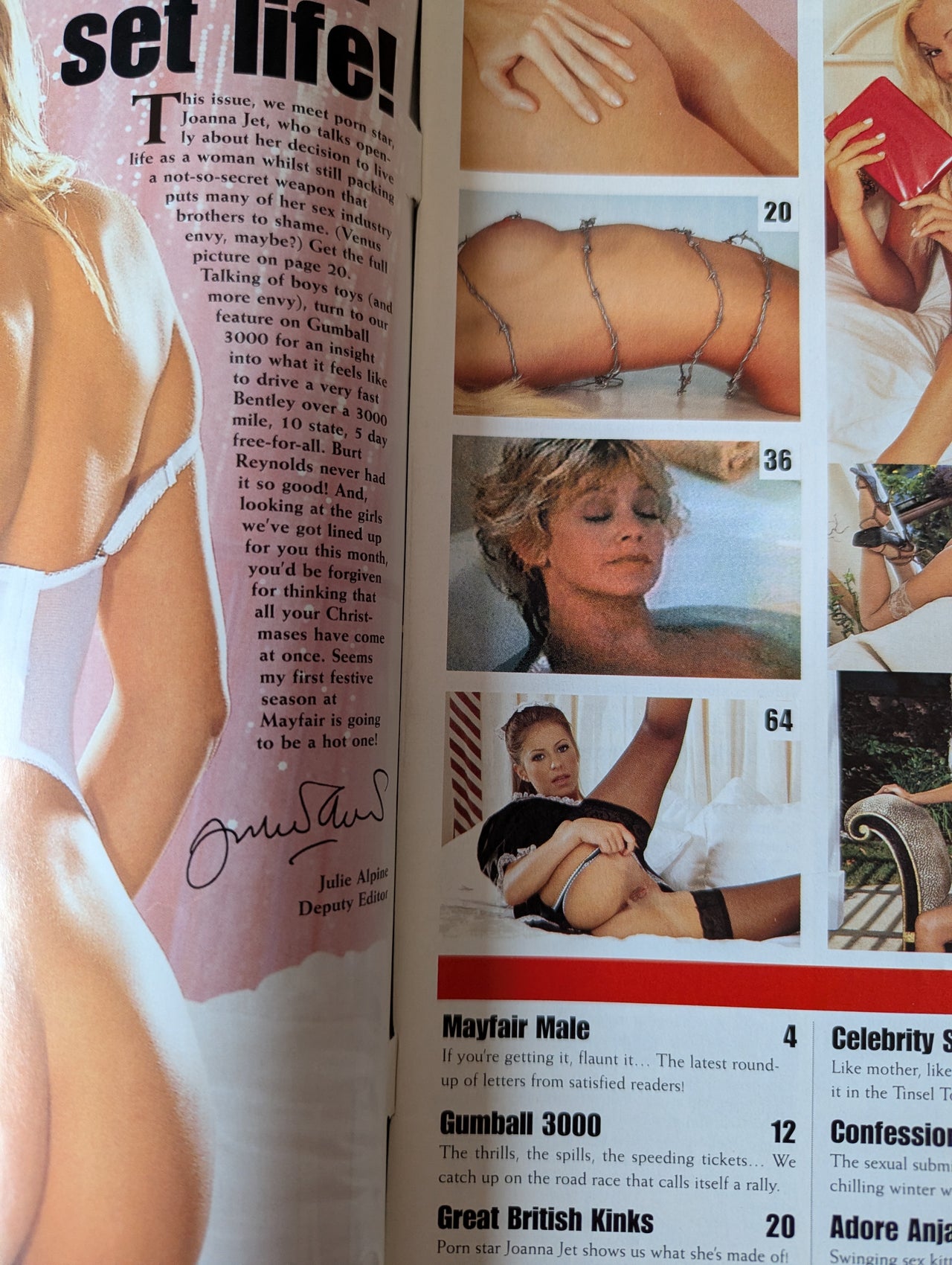 Mayfair Magazine Vol 38 No 13 ... Featuring Celebrity Calendar