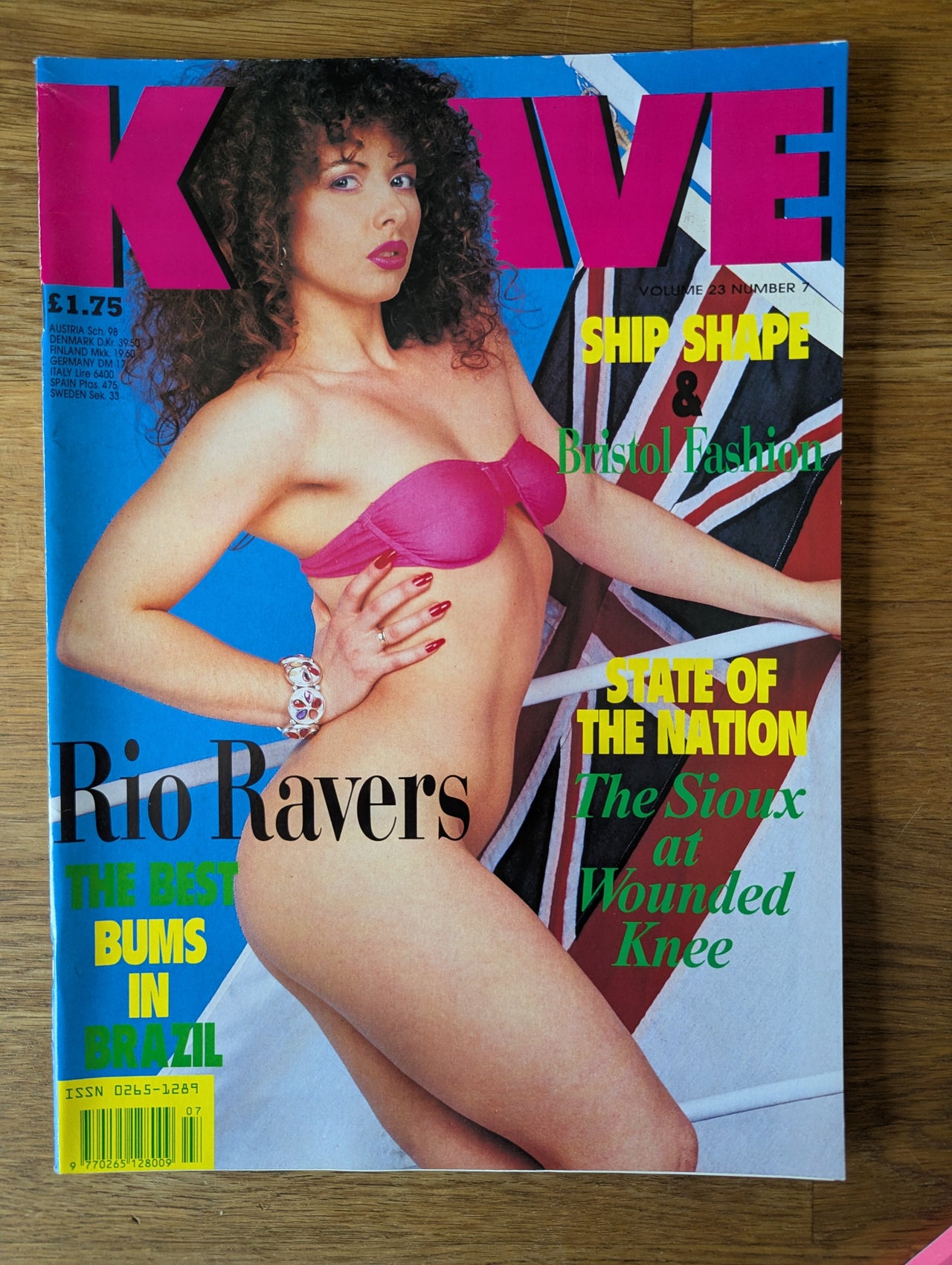 Knave Magazine Vol 23 No 7