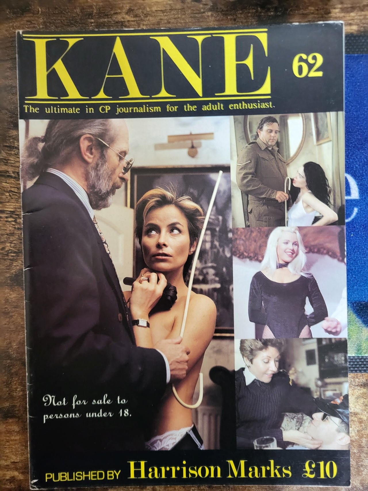Kane Magazine No 62.. UK CP And Spanking Magazine