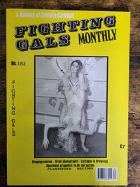 Fighting Gals Monthly Magazine No 182.. Female Combat Magazine