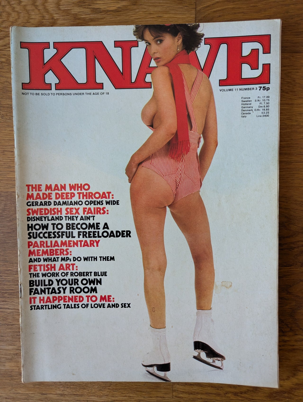 Knave Magazine Vol 11 No 3