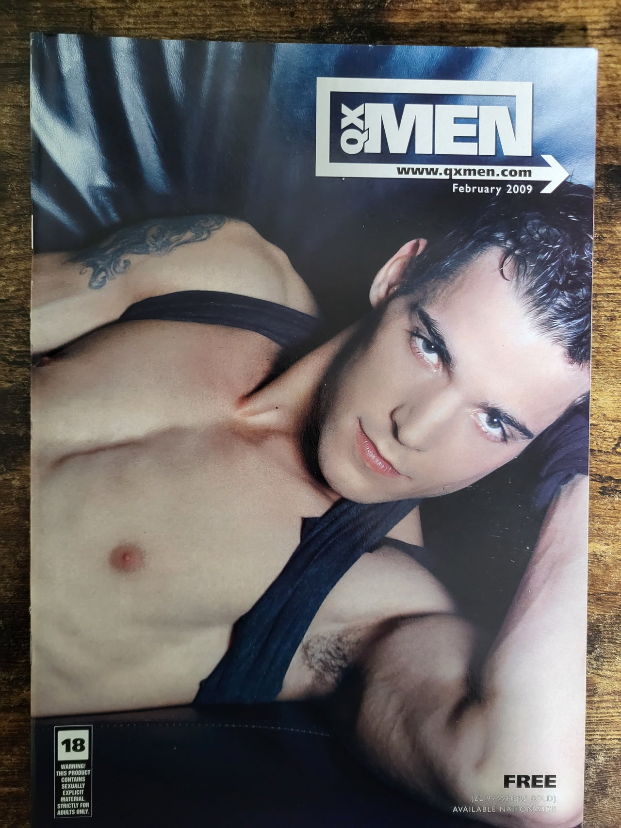 QX Men Magazine February 2009.. UK Gay Magazine