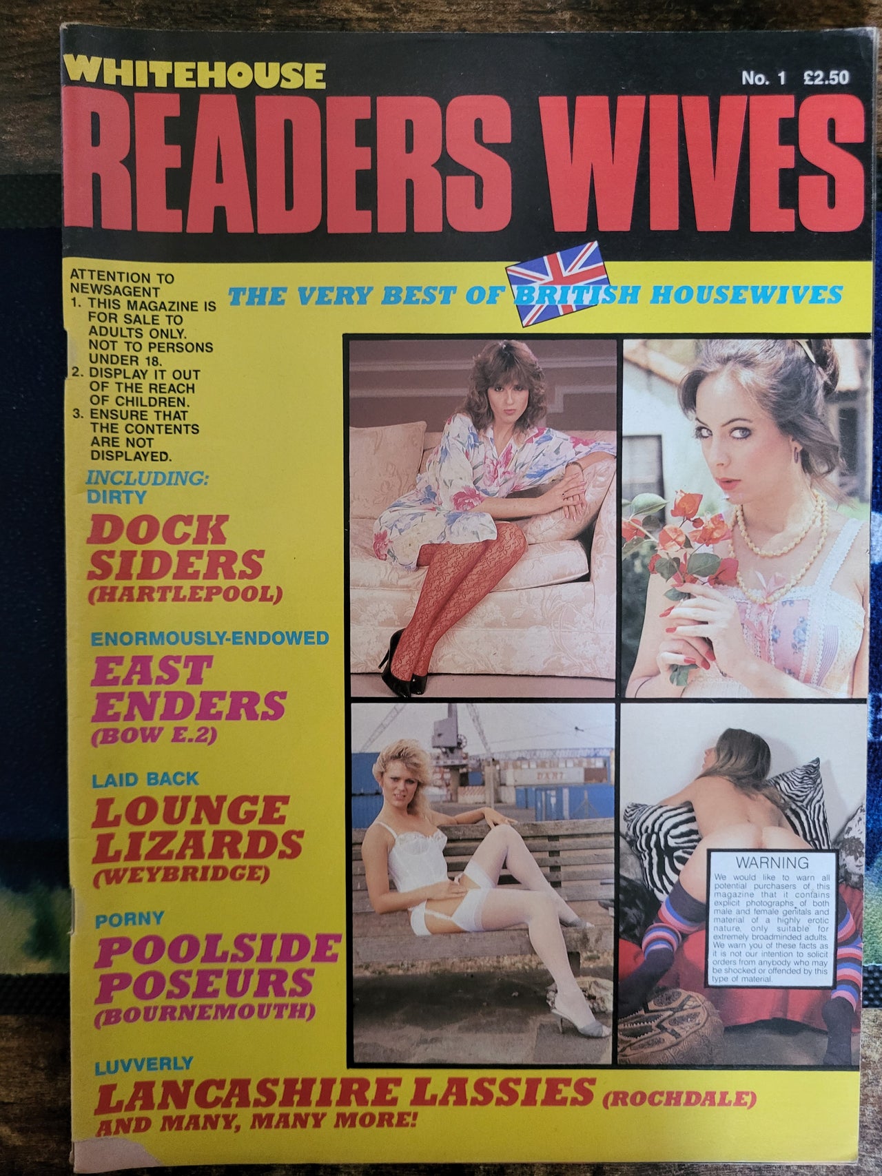 Whitehouse Readers Wives Magazine No 1