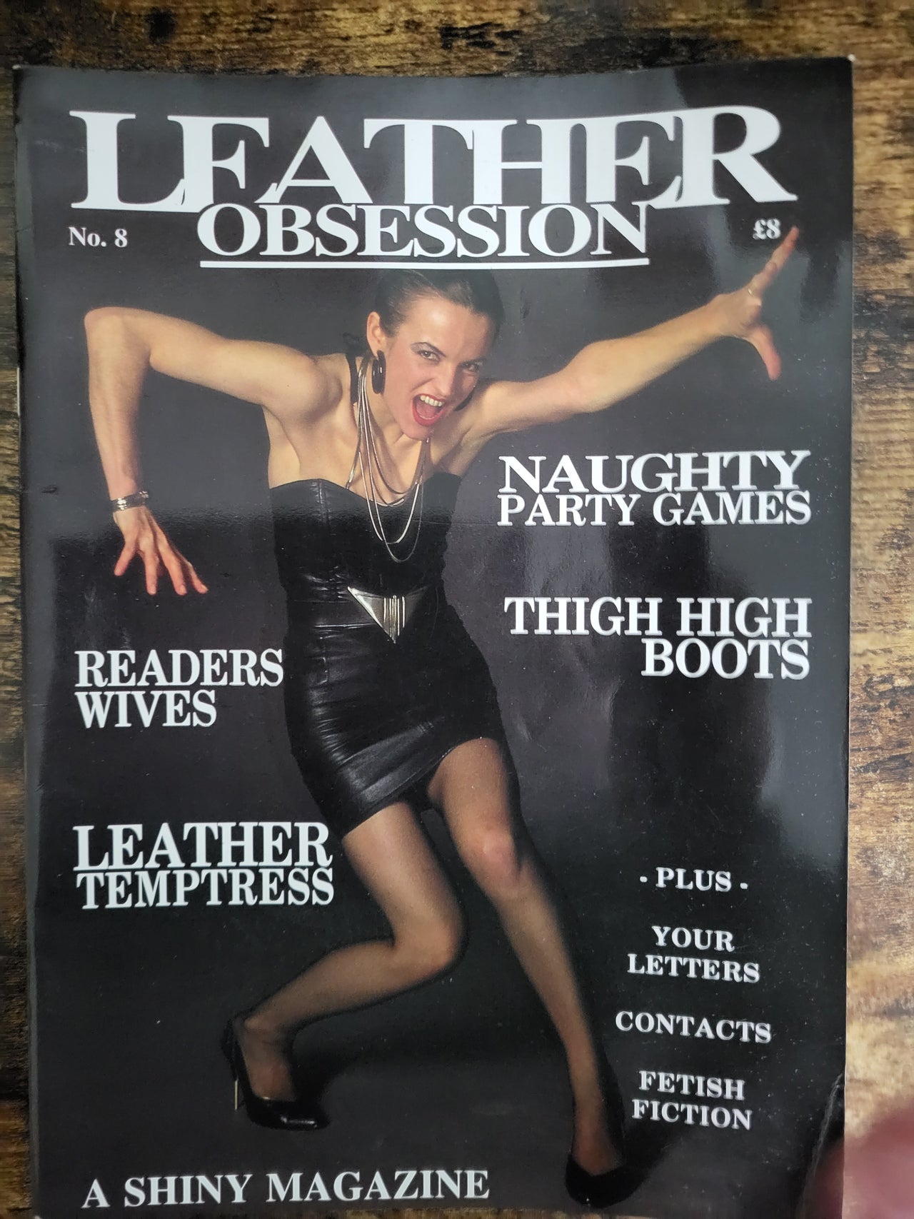 Leather Obsession Magazine No 8.. UK Leather & Fetish Magazine