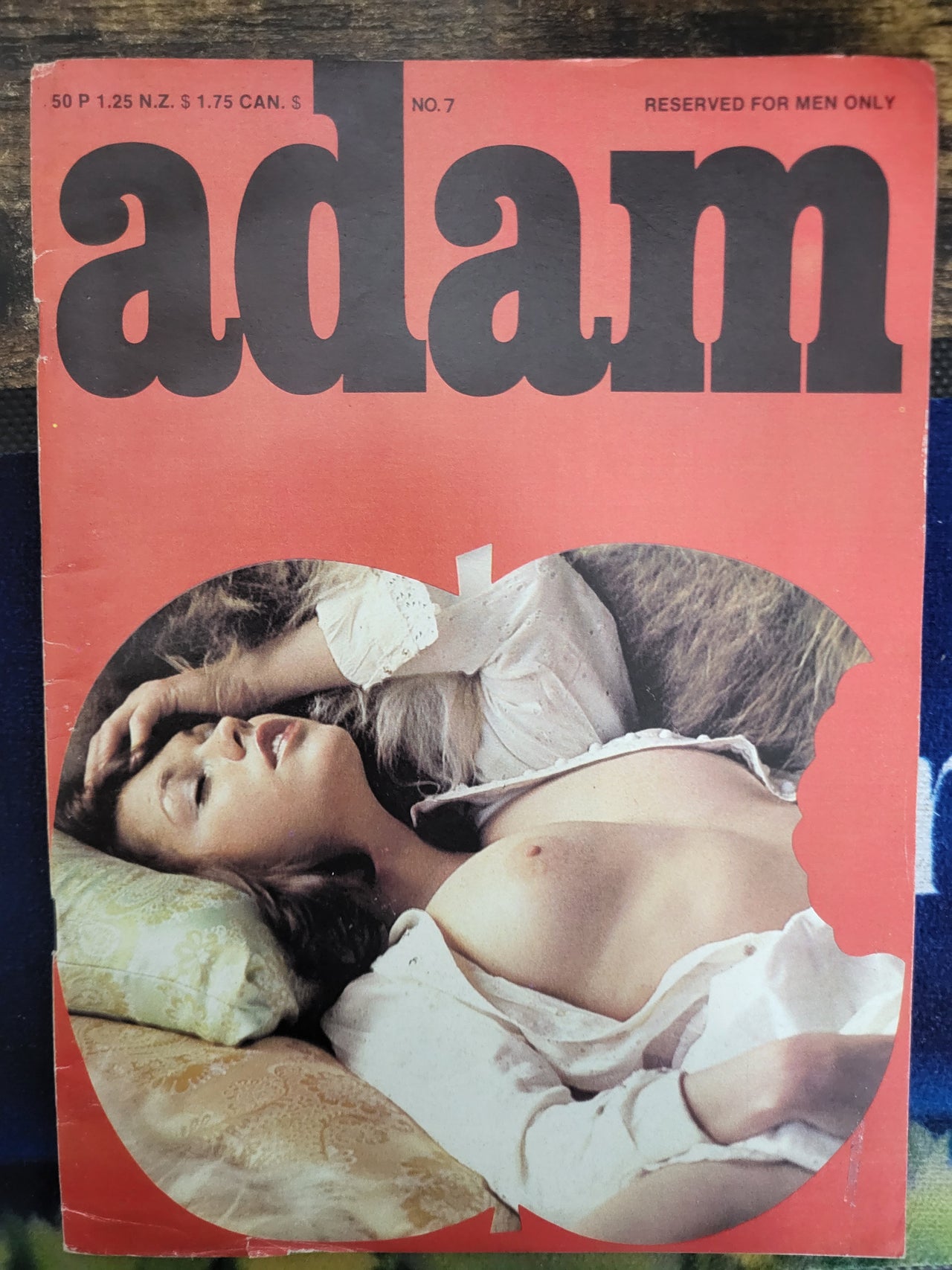 Adam Magazine No 7.. 1970's Vintage Magazine