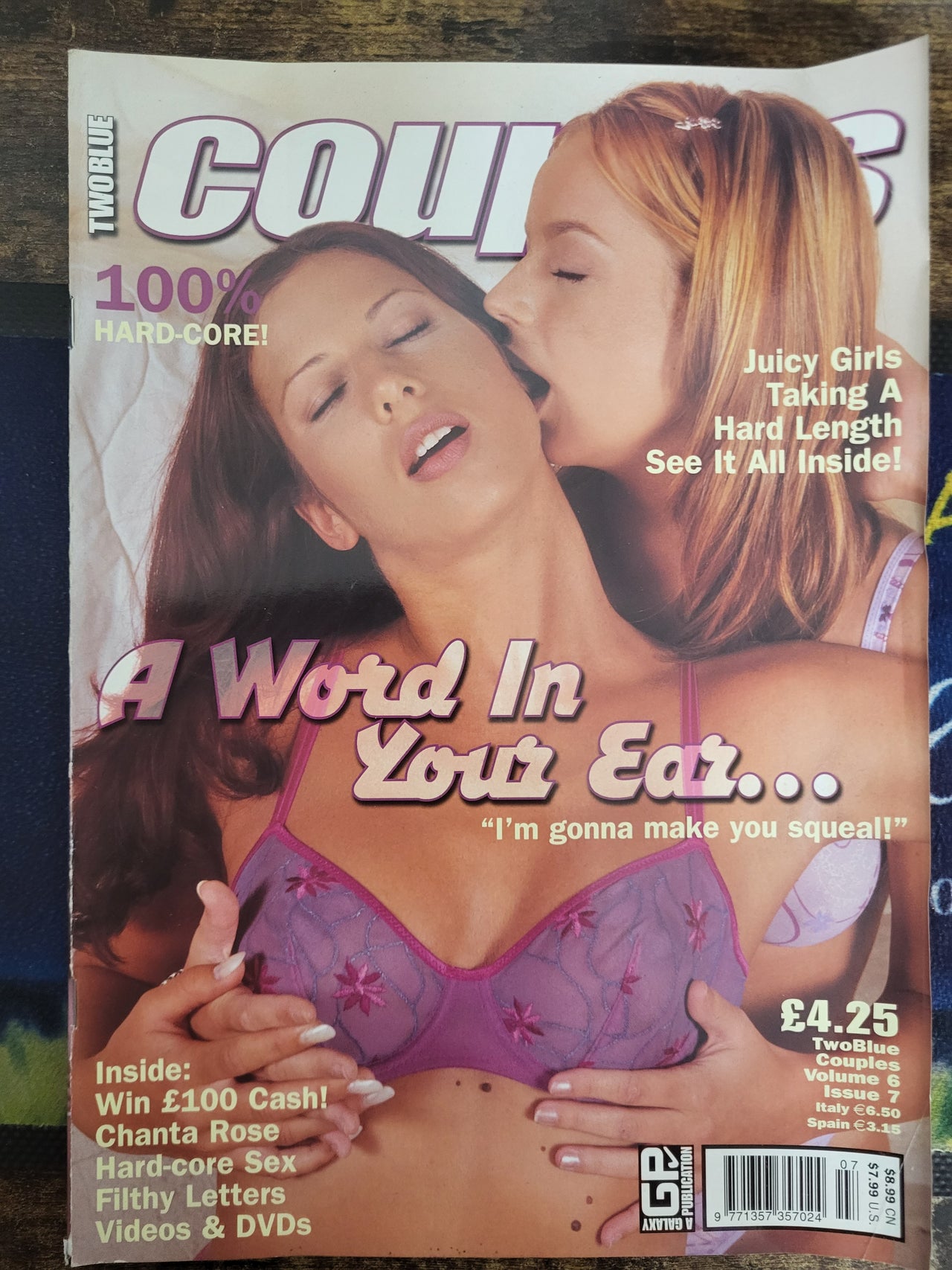 Twoblue Couples Magazine Vol 6 No 7.. UK Hardcore Magazine