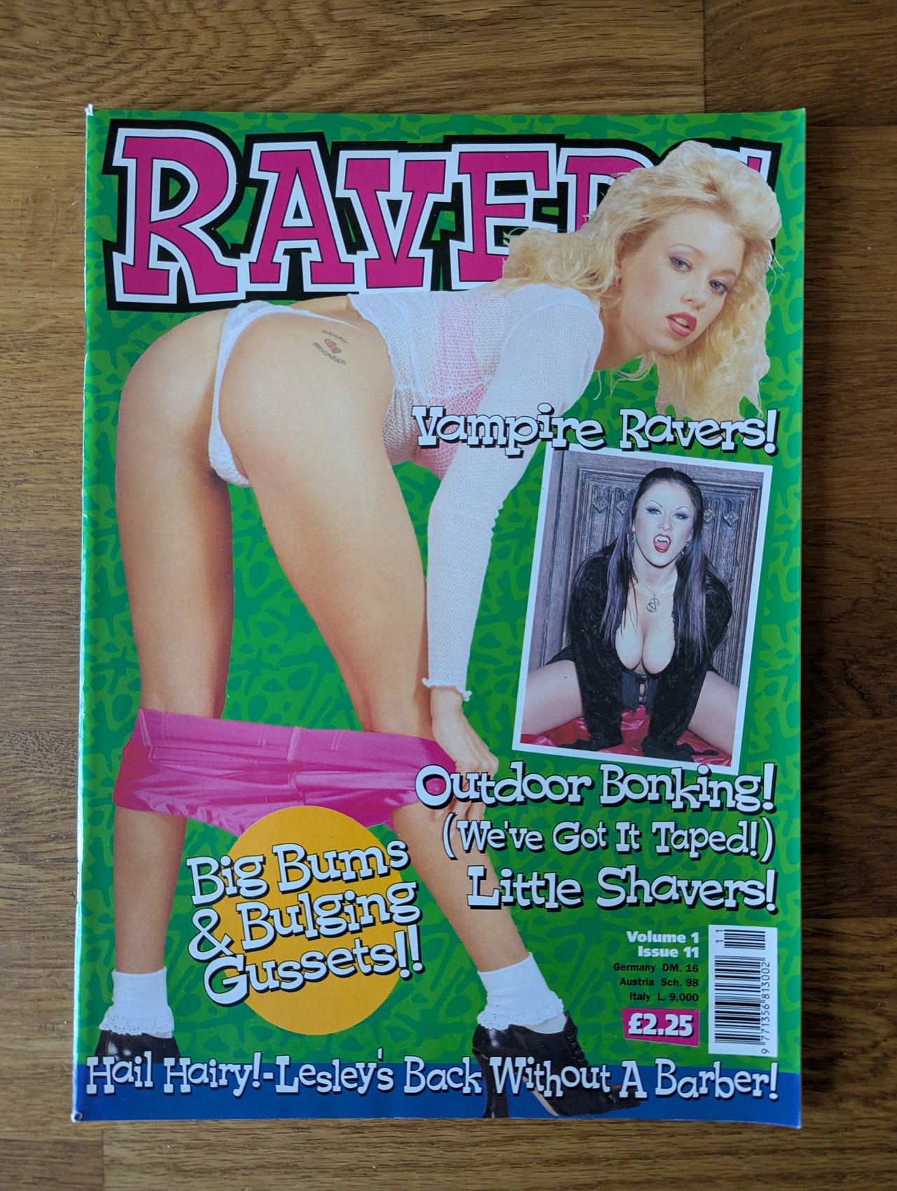 Ravers Magazine Vol 1 No 11 ... Featuring Jenna Jameson as Gemma