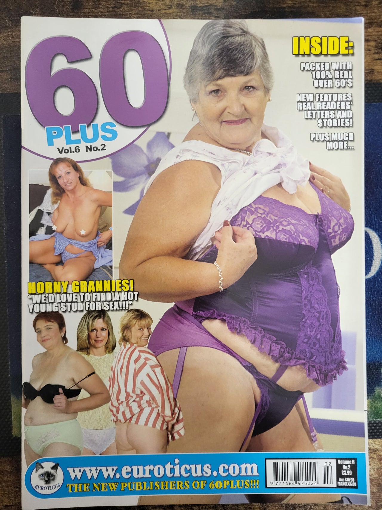 60 Plus Magazine Vol 6 No 2.. UK Milf And Granny Magazine