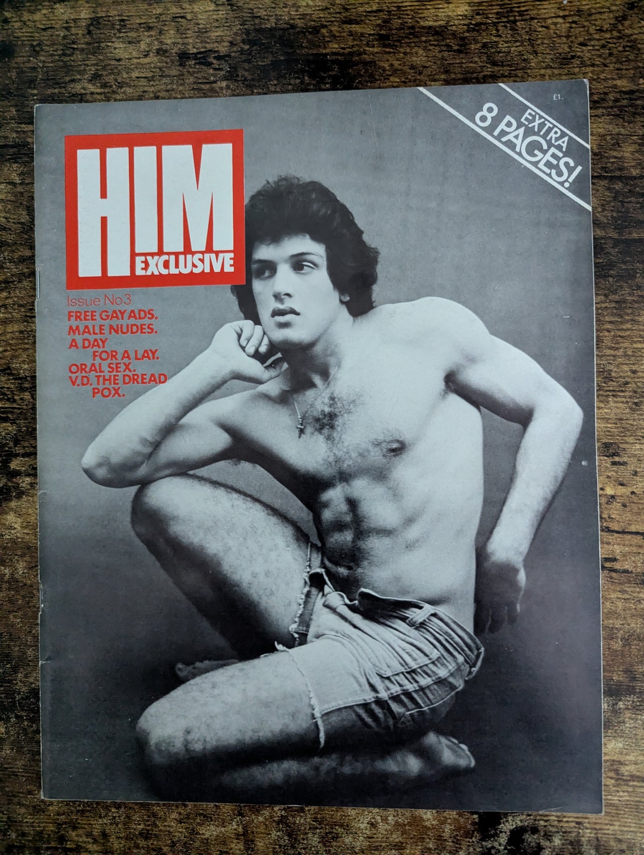 Him Exclusive UK Gay Magazine No 3 - 1975