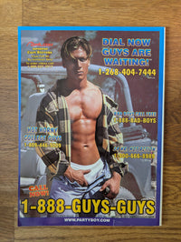Skinflicks Magazine February 1998 ... US Vintage Gay Magazine