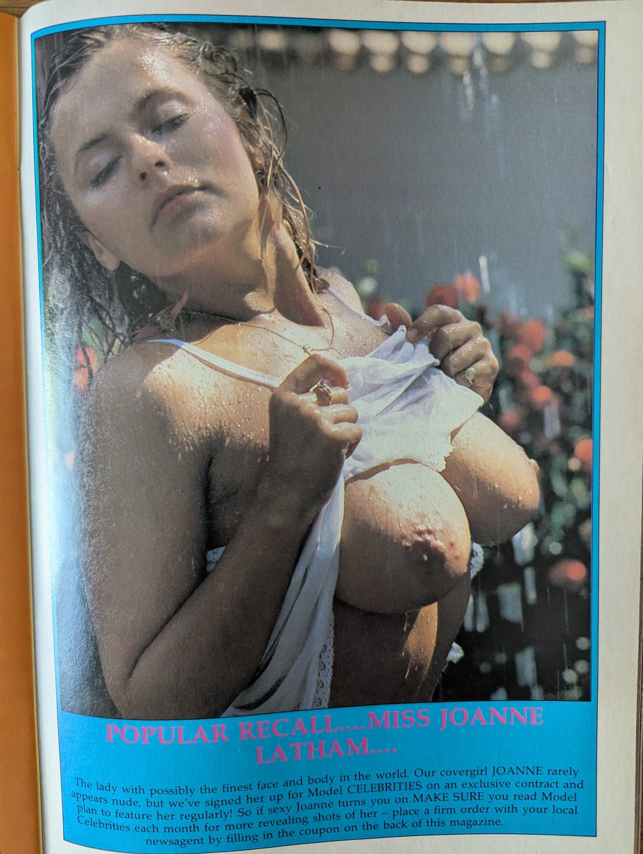 Model Celebrities Magazine No 4 ... Featuring Joanne Latham