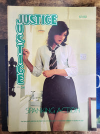 Justice Magazine No 34.. Vintage UK Spanking Magazine