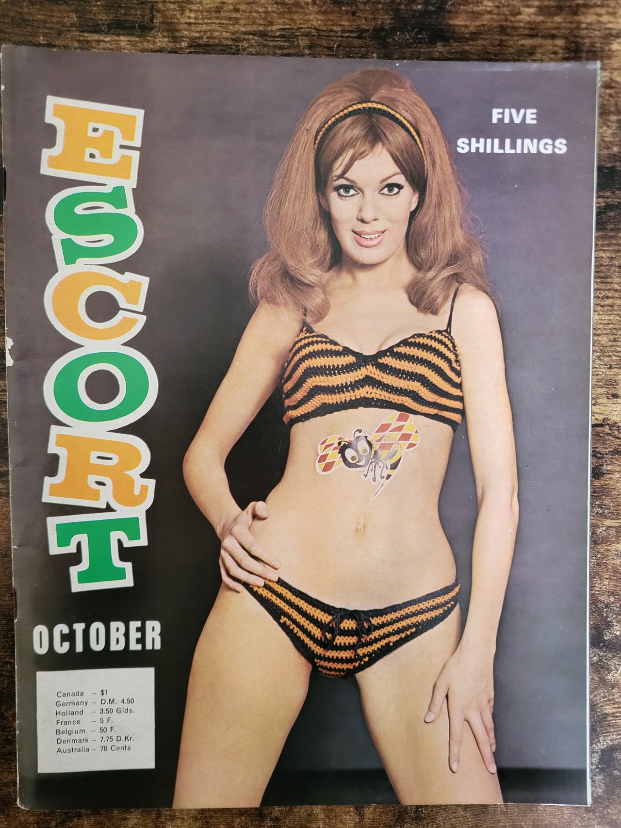 Escort Magazine October Issue  Late 1960's