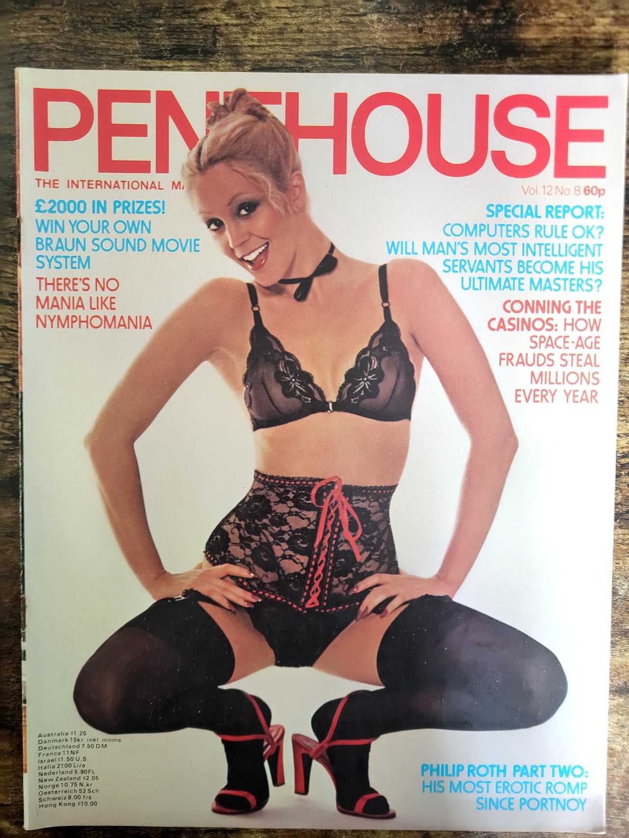 Penthouse Magazine Vol 12 No 8