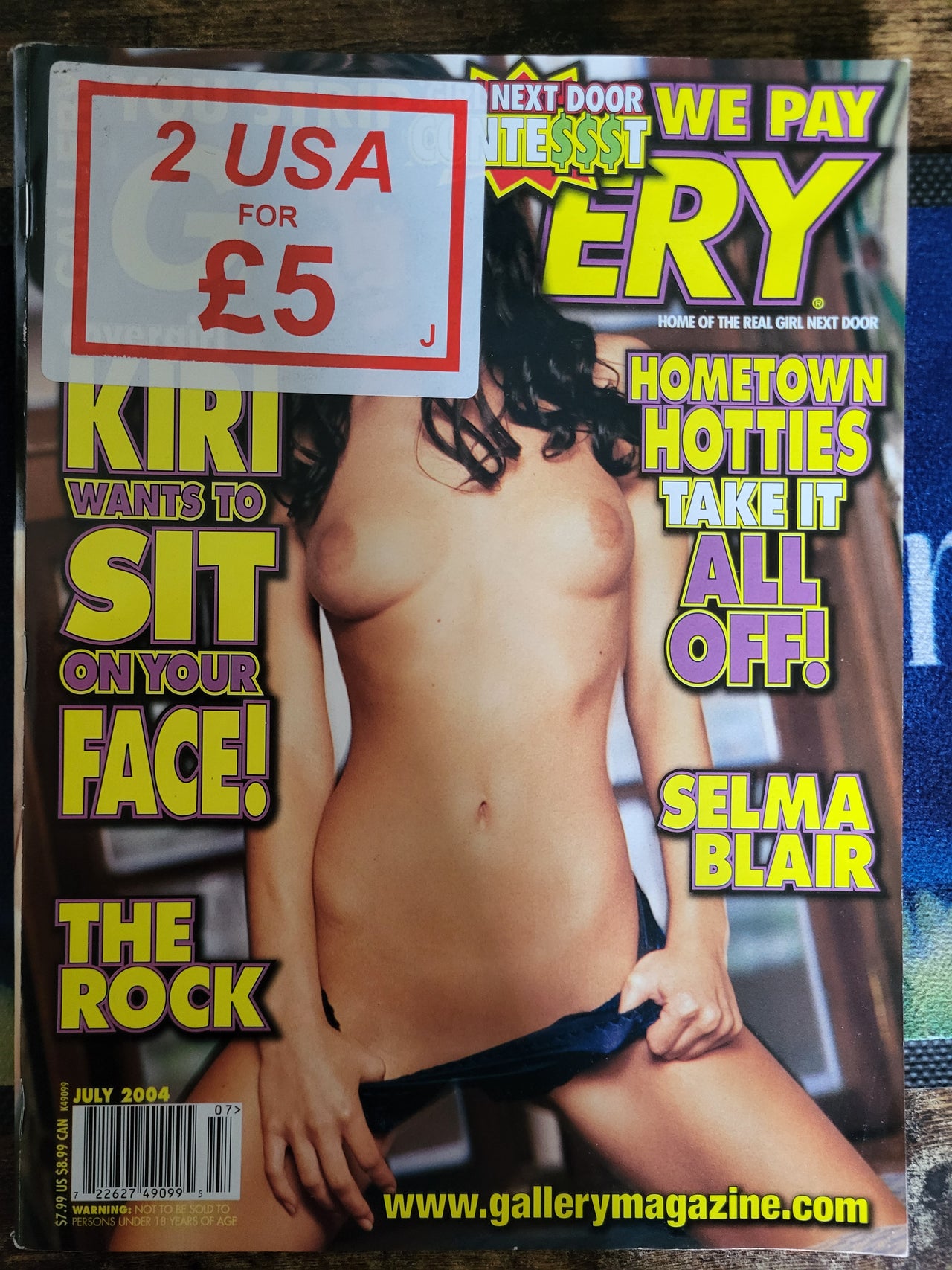 Gallery Magazine July 2004