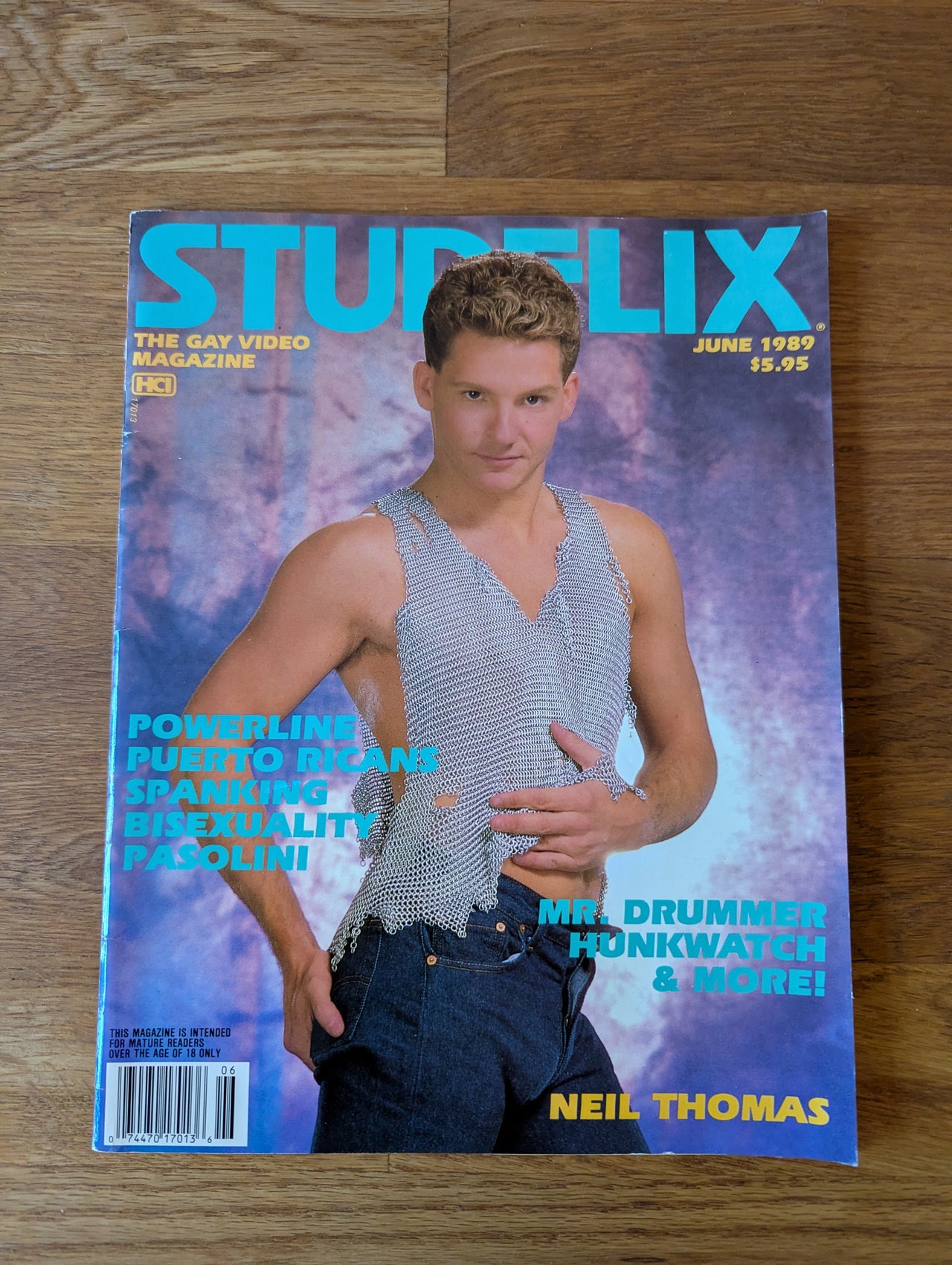 Studflix Magazine June 1989.....US Gay Magazine