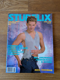 Studflix Magazine June 1989.....US Gay Magazine