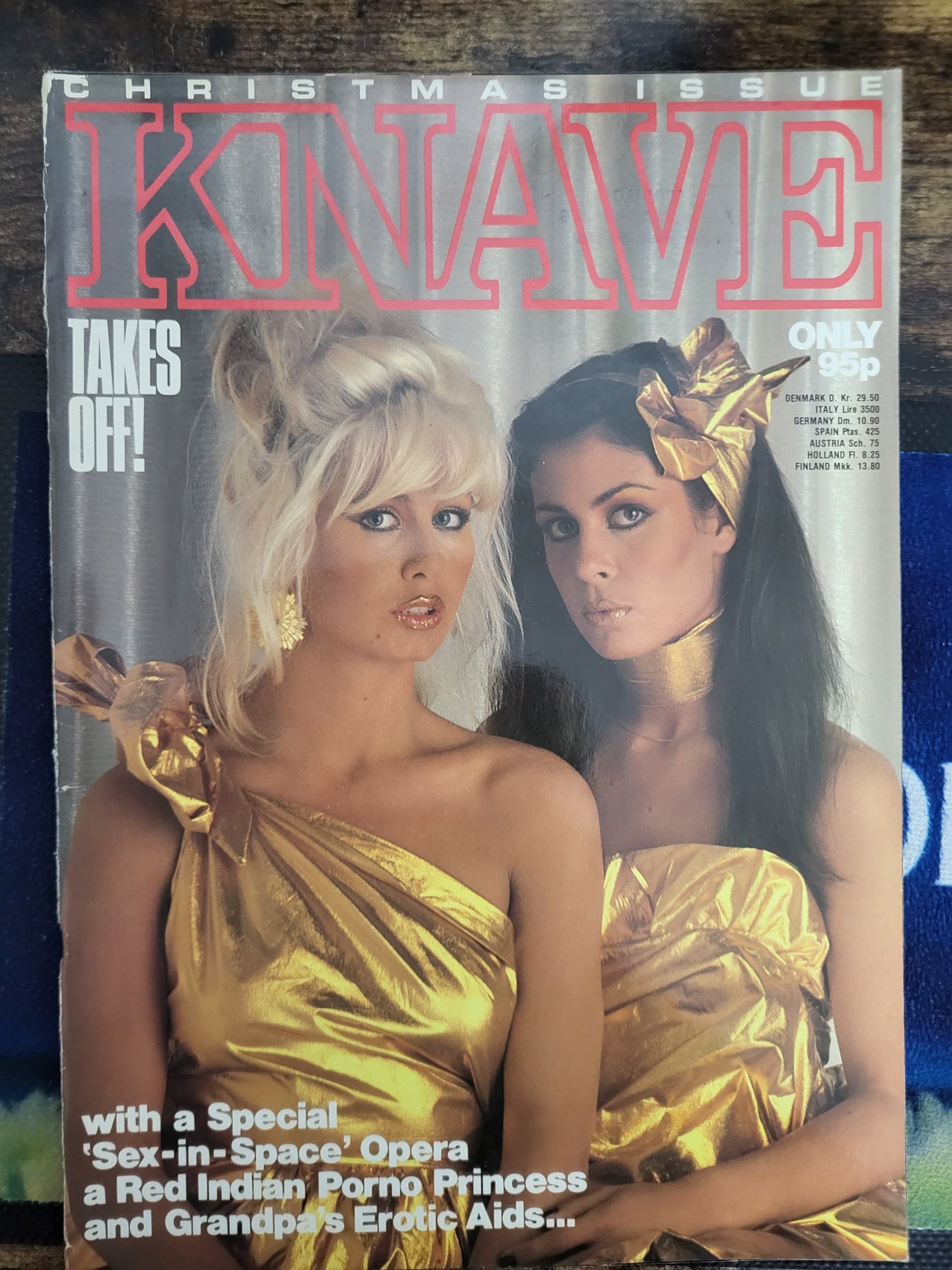 Knave Magazine Christmas Issue 1983