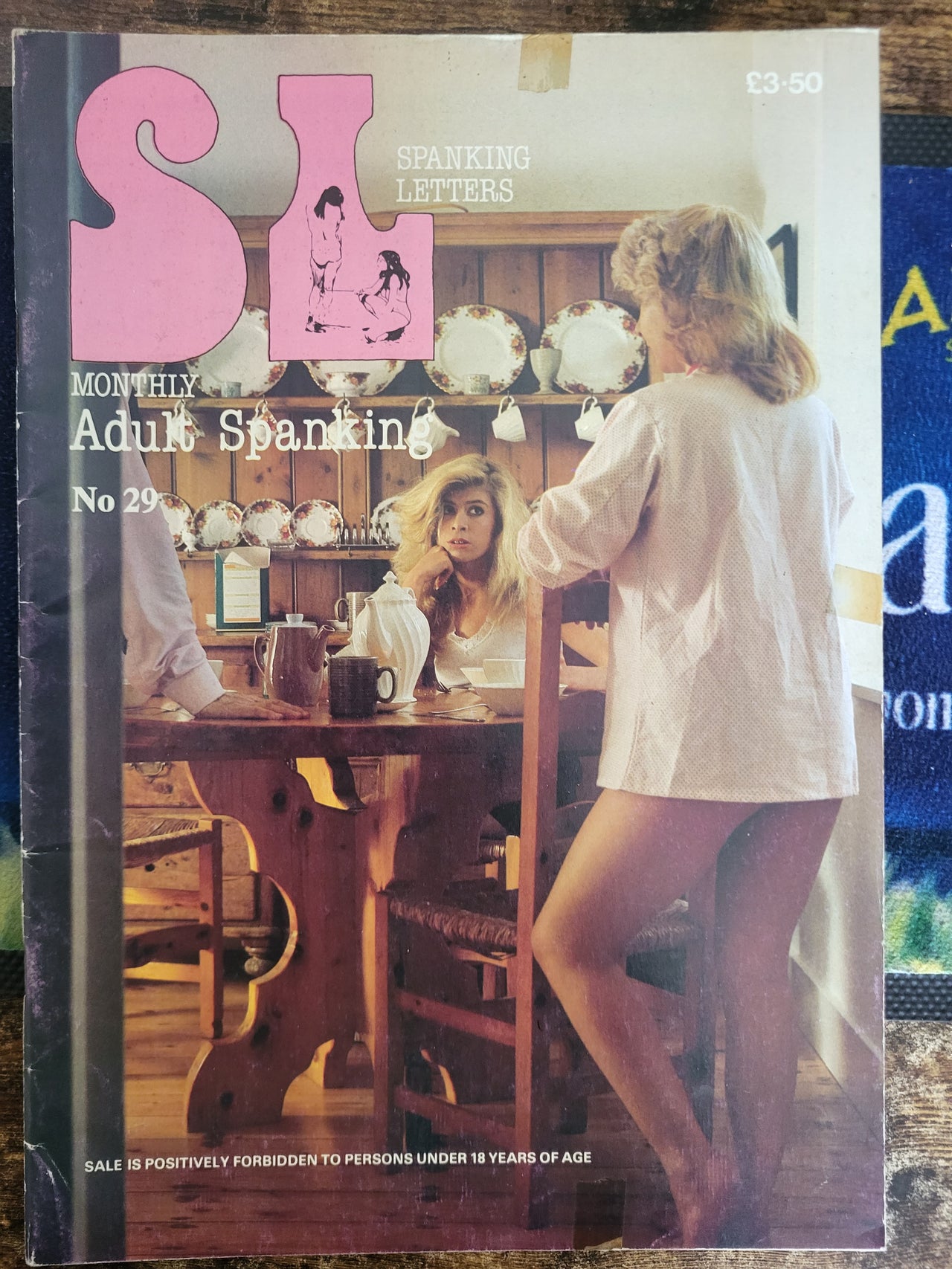 Spanking Letters Monthly Magazine No 29.. Vintage UK Spanking Magazine