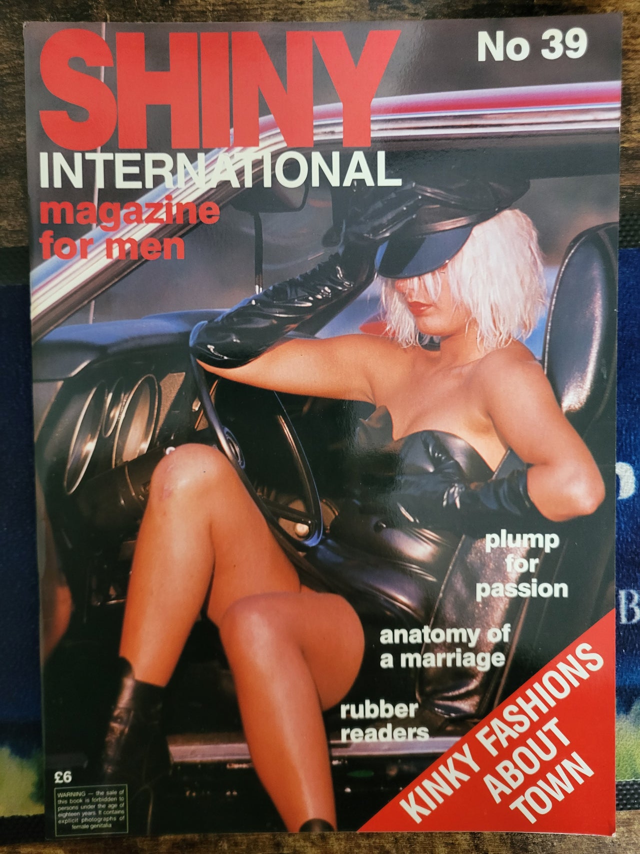 Shiny International Magazine No 39.. UK Rubber And Fetish Magazine