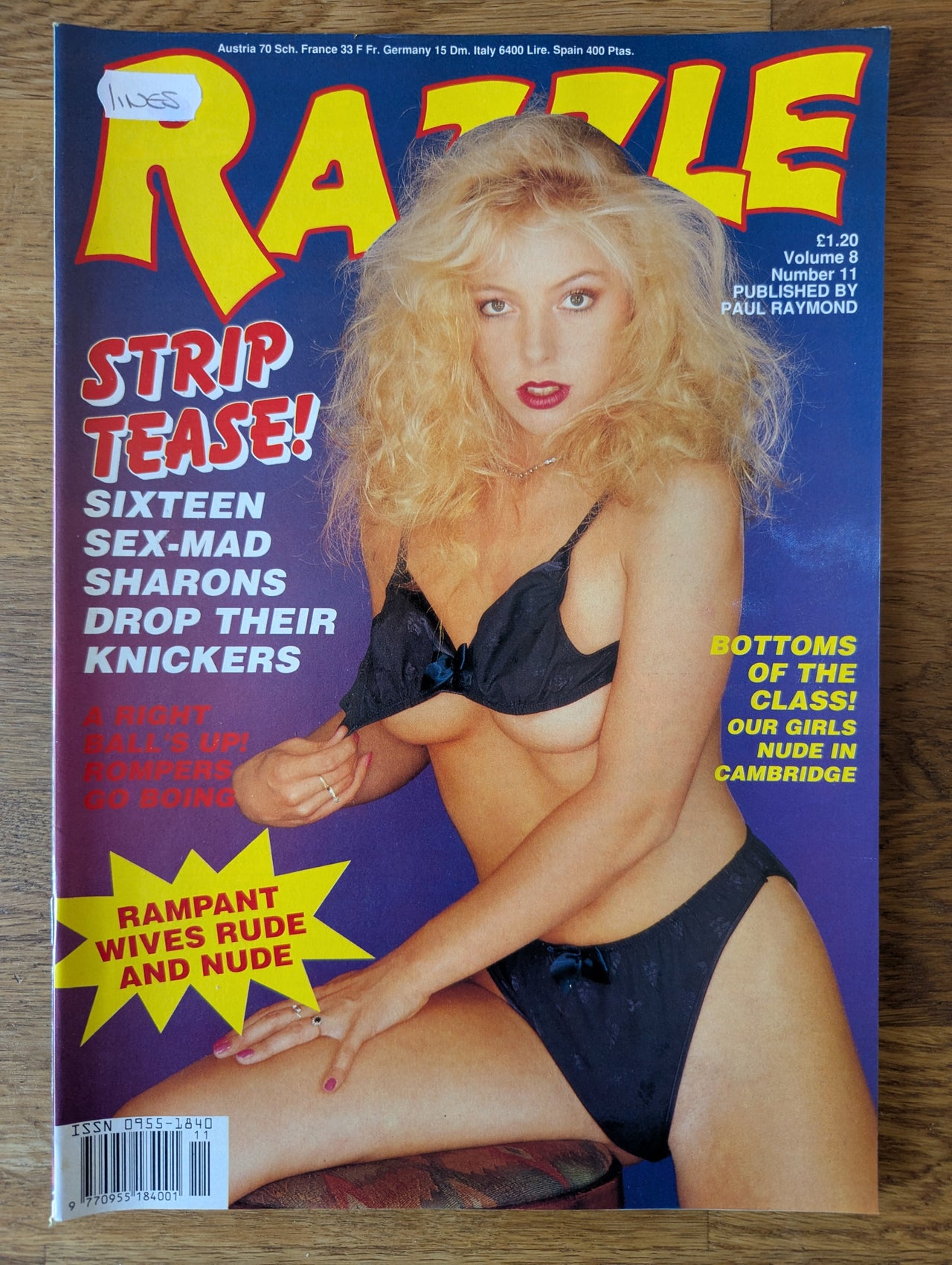 Razzle Magazine Vol 8 No 11