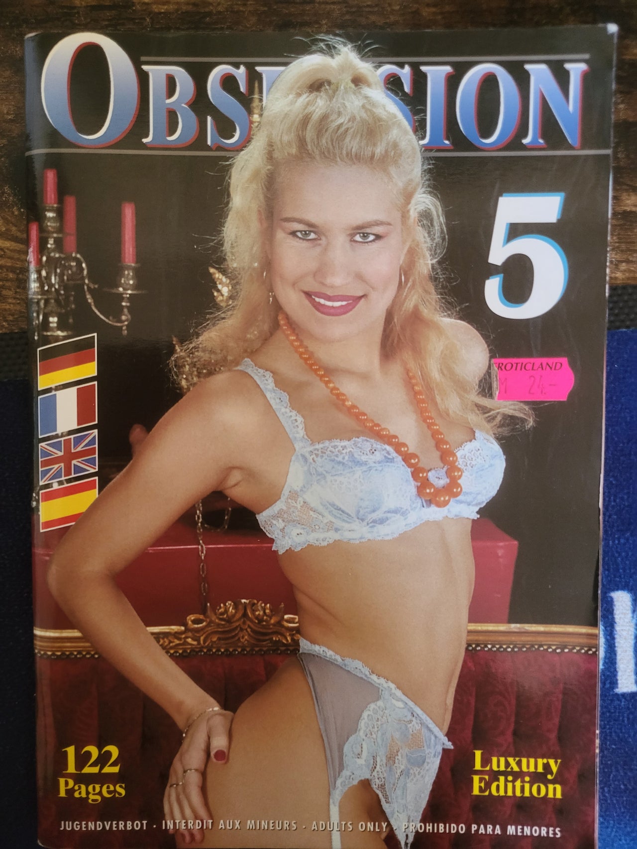 Obsession Magazine No 5 Small Format.. 1998 German Hardcore Magazine