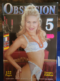 Obsession Magazine No 5 Small Format.. 1998 German Hardcore Magazine