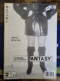 Madame In A World Of Fantasy Magazine Vol 25 No 6.. Vintage UK Female Domination Magazine
