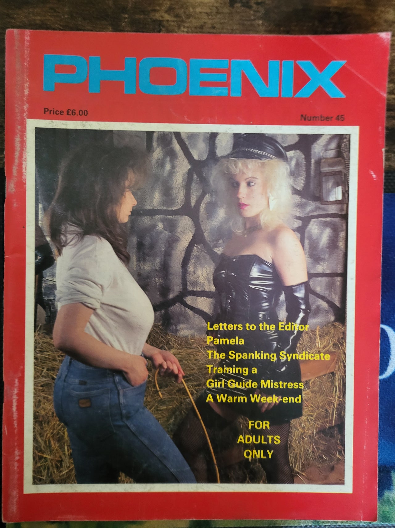 Phoenix Magazine No 45.. 1989 UK Spanking Magazine