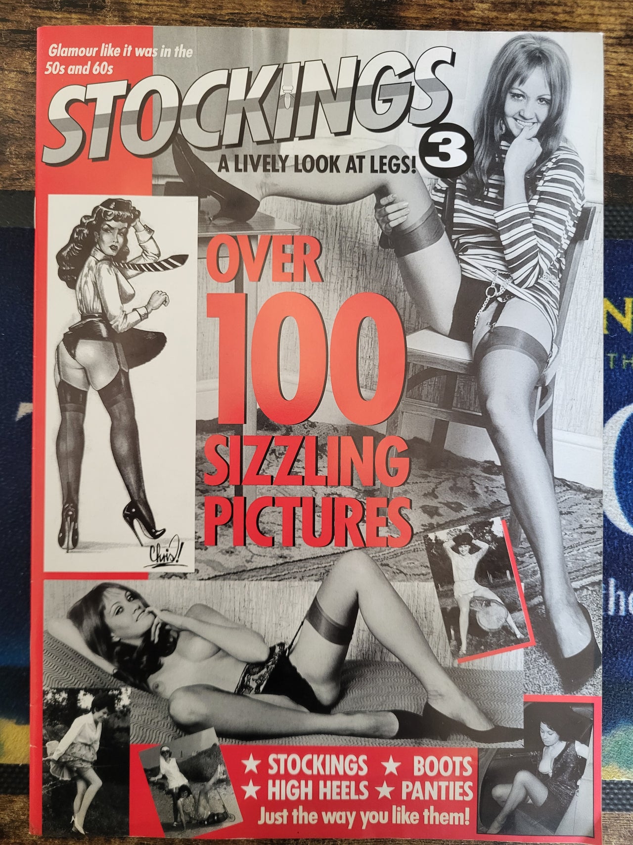 Stockings Magazine No 3.. Loads Of Old School Stockings Photos