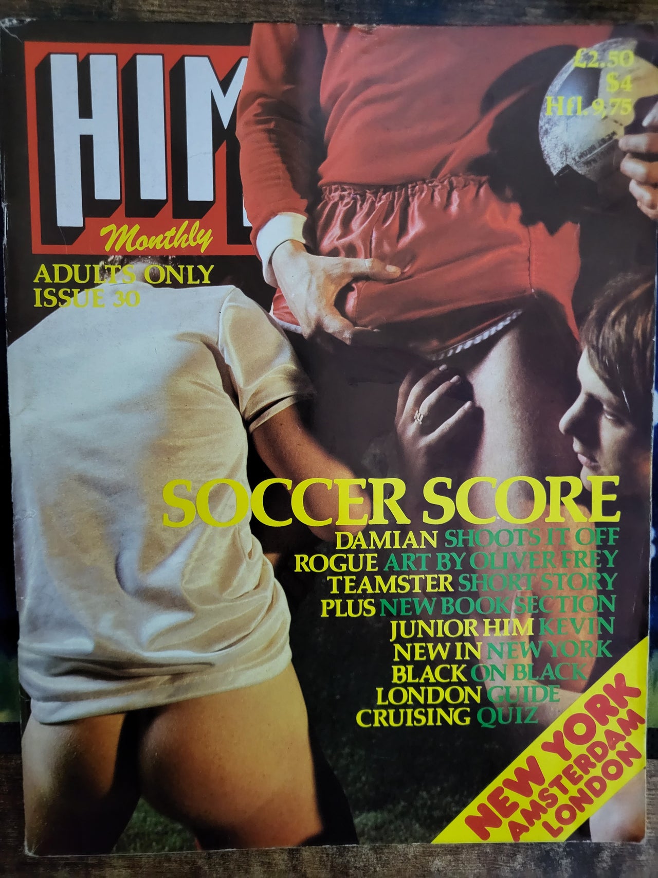 Him Monthly Magazine No 30.. 1980 UK Gay Magazine