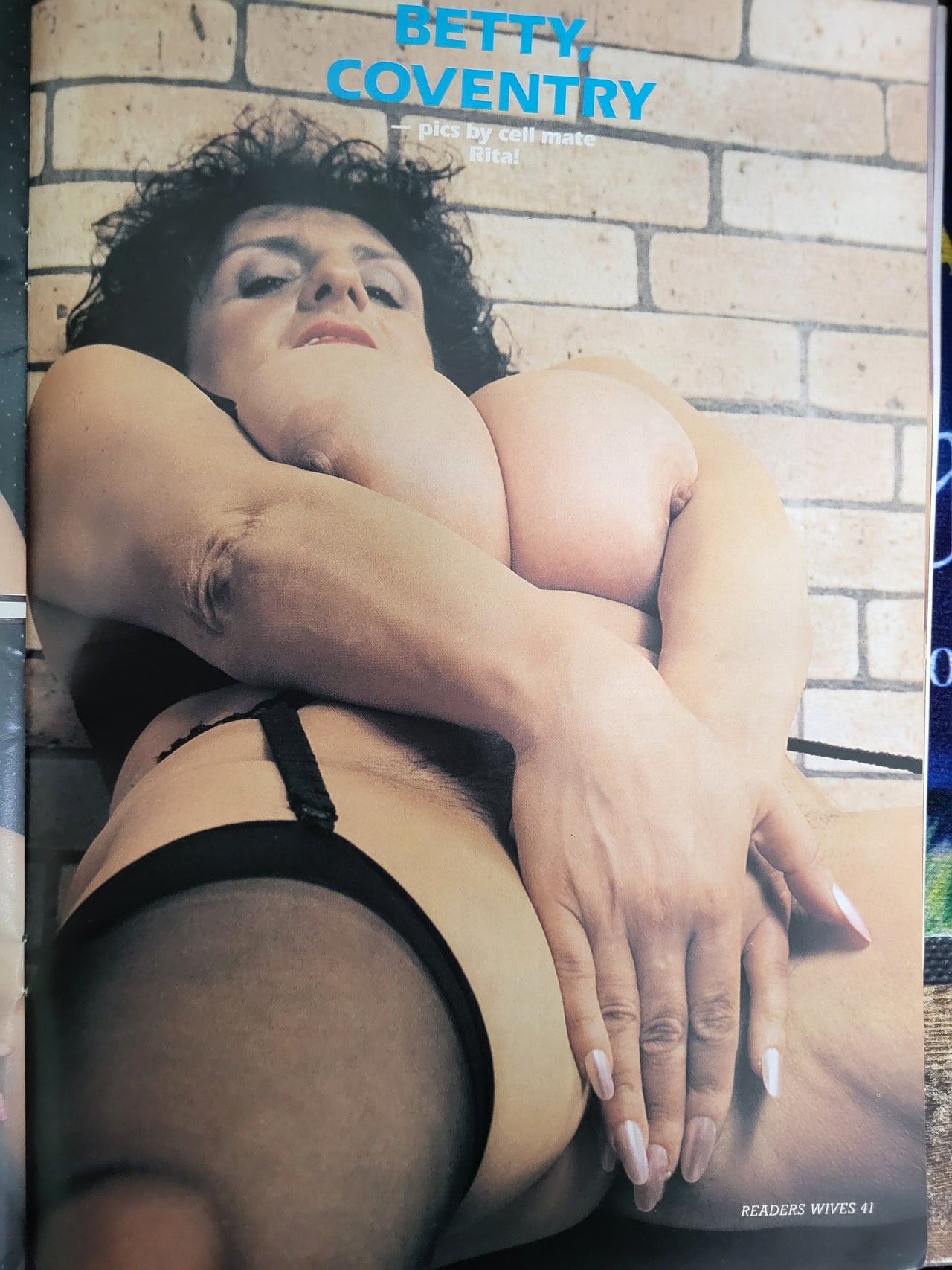 Rustler Magazine Readers Wives Special No 1.. Featuring The Legendary Mrs Watt