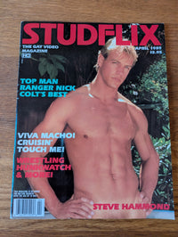 Studflix Magazine April 1989 ...US Gay Magazine