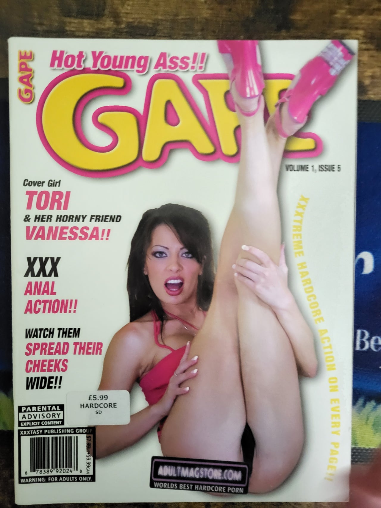 Gape Magazine Vol 1 No 5.. US Hardcore Anal Magazine