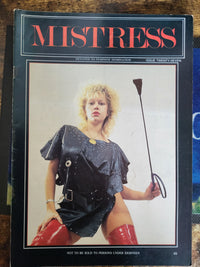 Mistress Magazine No 27.. Vintage UK Female Domination Magazine