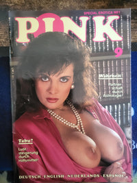 Pink Magazine No 9 Small Format.. 1990's German Hardcore Magazine