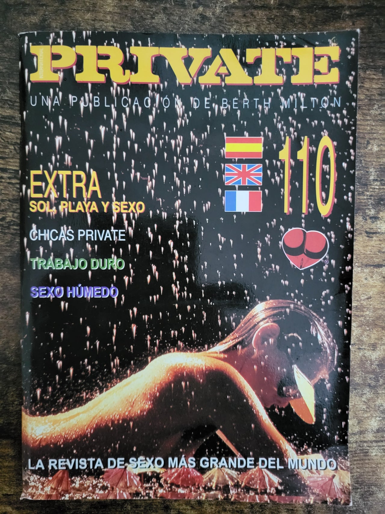 Private Magazine No 110 Small Format.. European Hardcore Magazine