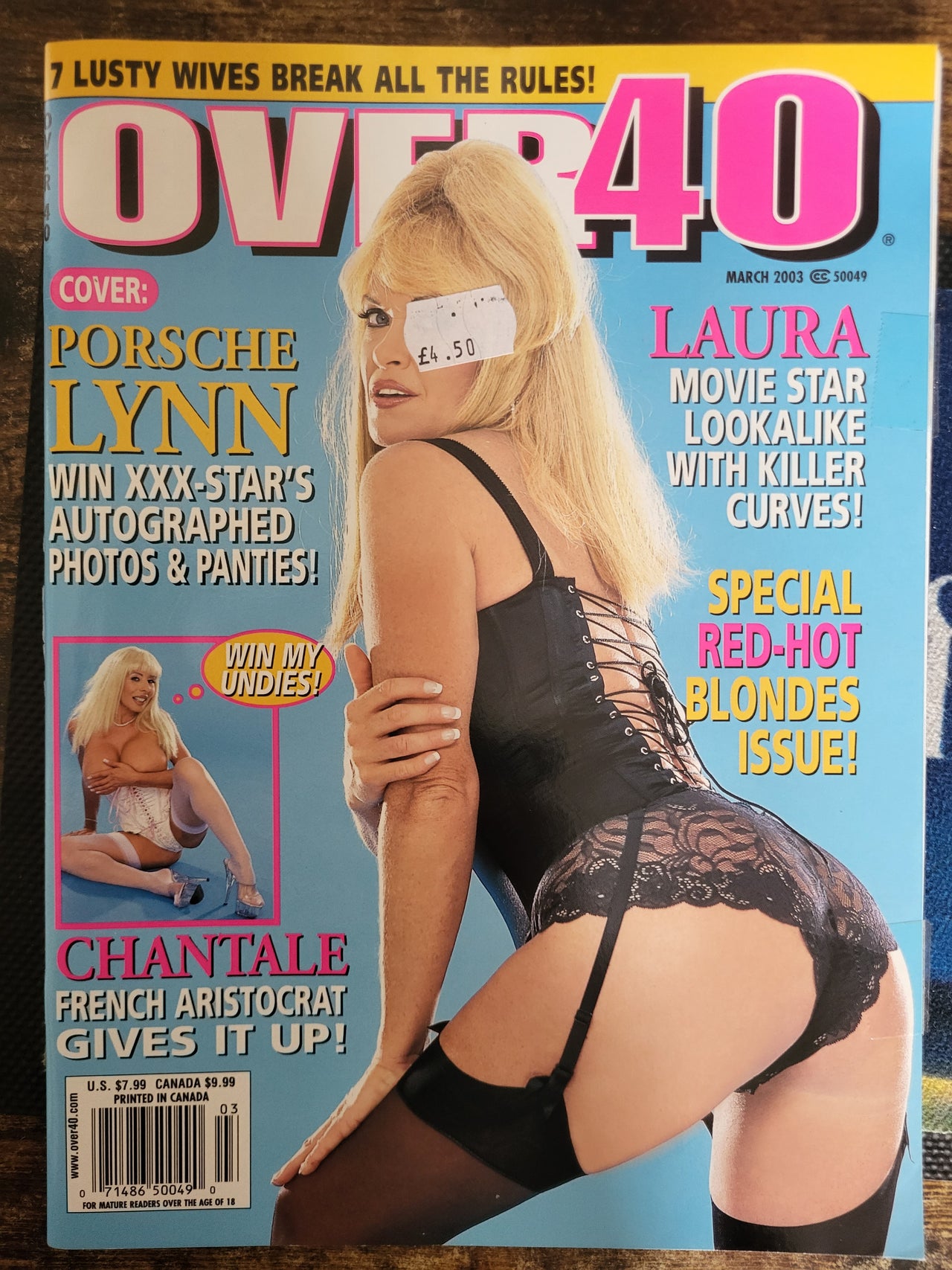 Over 40 Magazine March 2003.. US Milf Magazine