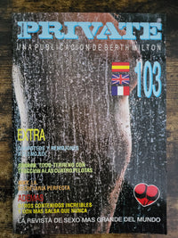 Private Magazine No 103 Small Format.. European Hardcore Magazine