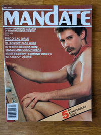Mandate Magazine April 1980 ... US Vintage Gay Magazine