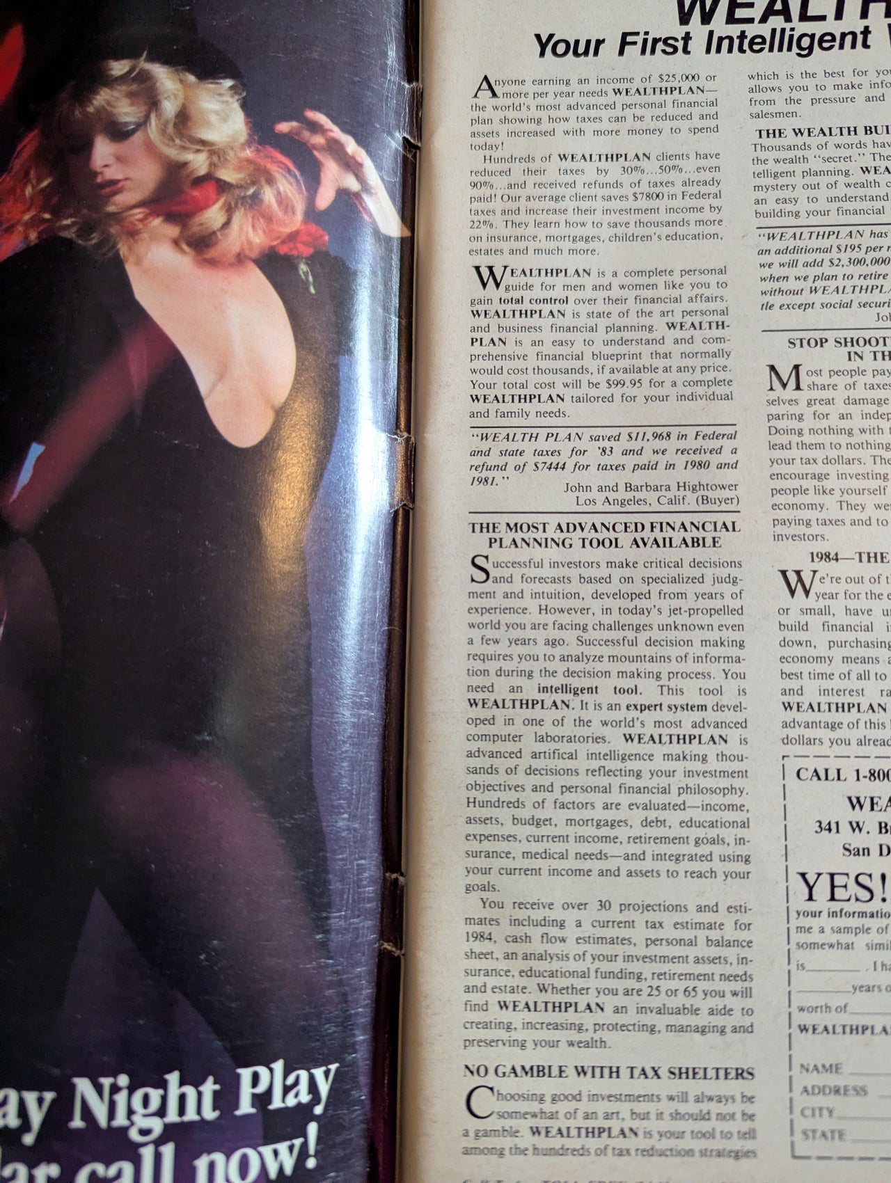 Gallery Magazine January 1985