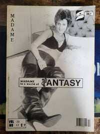 Madame In A World Of Fantasy Magazine Vol 23 No 12.. Vintage UK Female Domination Magazine